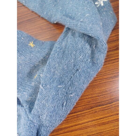 Vintage Studio Fa La La Sweater/Jacket Zip-Up Embroidered Christmas Holiday Fun - Picture 16 of 16